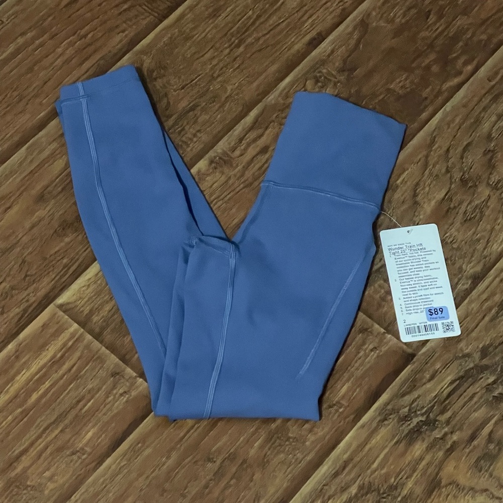 Lululemon Wunder Train High-Rise Tight with Pockets 25"